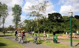 Parque Barigui, principal área de lazer de Curitiba